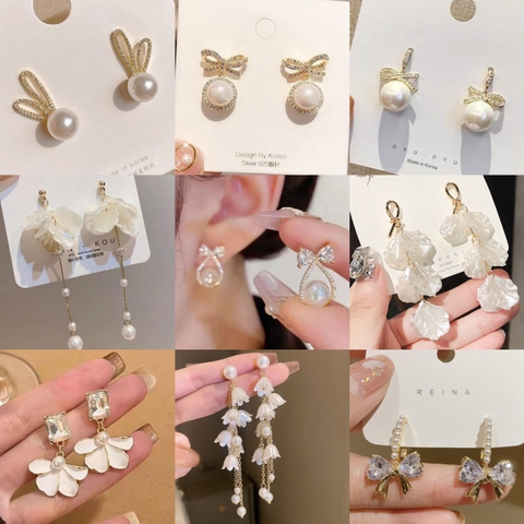 [L1] Bông tai LUNA EYES thời trang cao cấp
