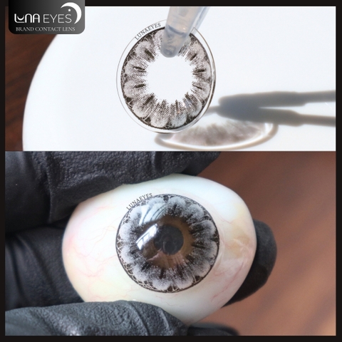 (Luna Eyes) 100 Gray - Size to