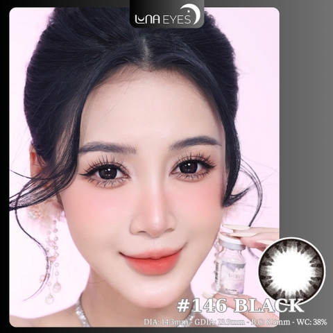 (Luna Eyes) 146 BLACK - size vừa