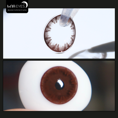 (Luna Eyes) 146 CHOCO - size vừa