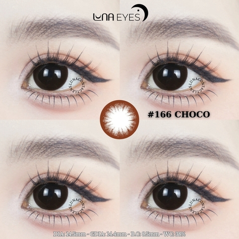 (Luna Eyes) 166 CHOCO - size to