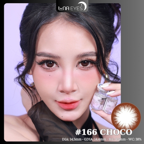 (Luna Eyes) 166 CHOCO - size to