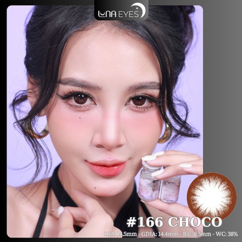 (Luna Eyes) 166 CHOCO - size to