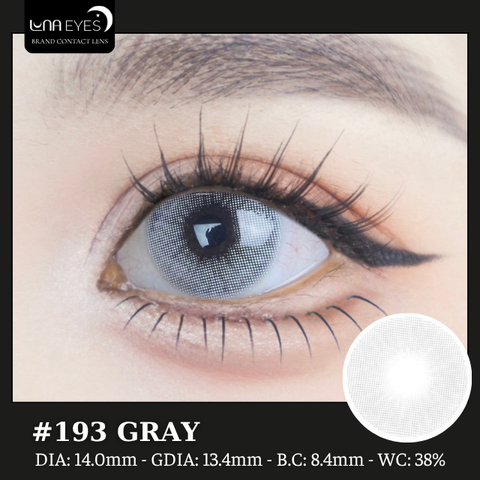 (Luna Eyes) 193 GRAY - size nhỏ