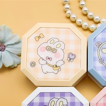 KHAY GƯƠNG CARO HỘP VUÔNG  + dụng cụ đeo lens