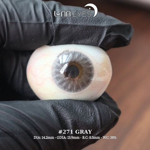 (Luna Eyes) 271 GRAY - size vừa