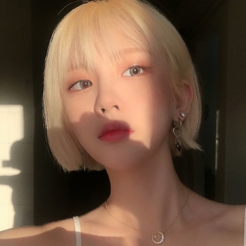 [WTHK55] Tóc Giả Vic Ngắn Màu Vàng Be