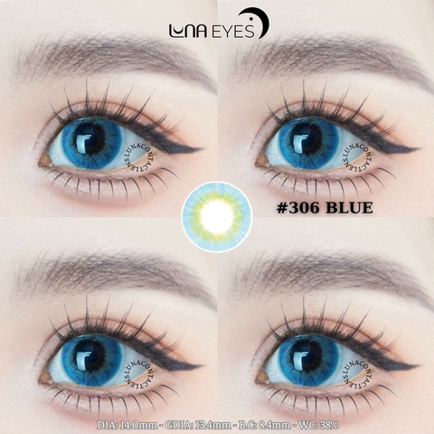 (Luna Eyes) 306 BLUE - size nhỏ