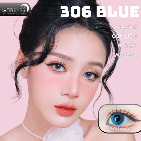 (Luna Eyes) 306 BLUE - size nhỏ