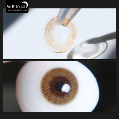 (Luna Eyes) 306 BROWN - size nhỏ