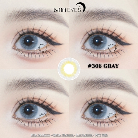 (Luna Eyes) 306 GRAY - size nhỏ