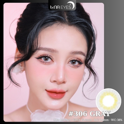 (Luna Eyes) 306 GRAY - size nhỏ