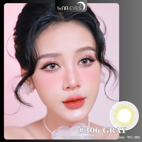 (Luna Eyes) 306 GRAY - size nhỏ