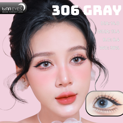 (Luna Eyes) 306 GRAY - size nhỏ