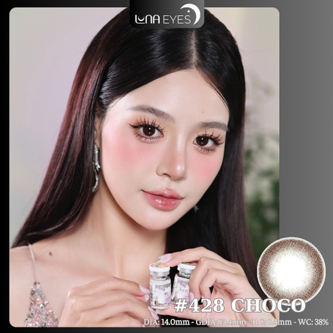 (Luna Eyes) 428 CHOCO - size nhỏ