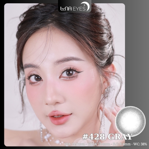 (Luna Eyes) 428 GRAY - Size nhỏ