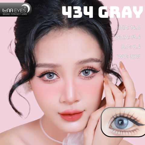 (quà tặng) 434 GRAY - size nhỏ