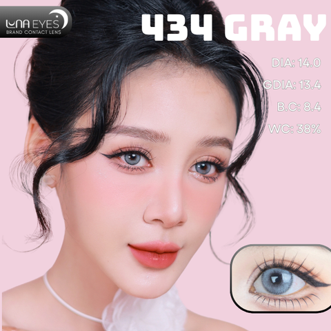 (quà tặng) 434 GRAY - size nhỏ