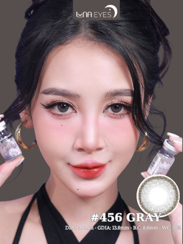(Luna Eyes) 456 GRAY - size vừa