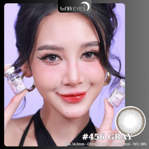 (Luna Eyes) 456 GRAY - size vừa