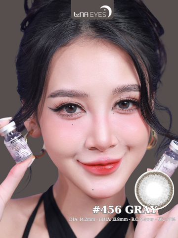 (Luna Eyes) 456 GRAY - size vừa
