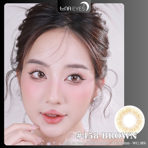(quà tặng) 458 BROWN - size nhỏ