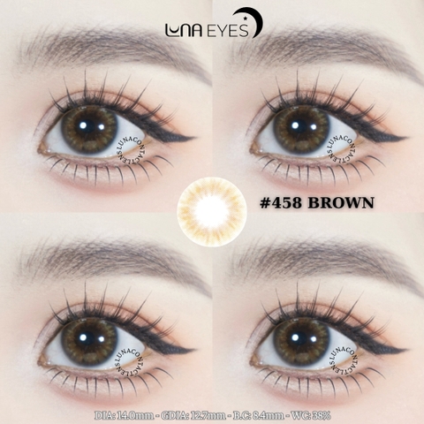 (quà tặng) 458 BROWN - size nhỏ