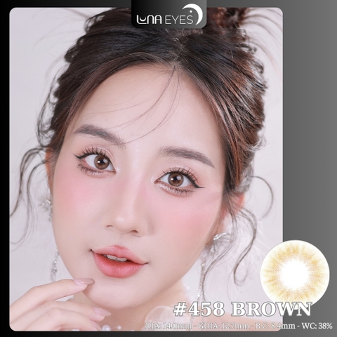 (quà tặng) 458 BROWN - size nhỏ