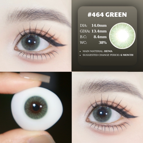 (Luna Eyes) 464 GREEN - size nhỏ