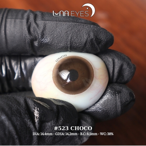 (Luna Eyes) 523 CHOCO - size to