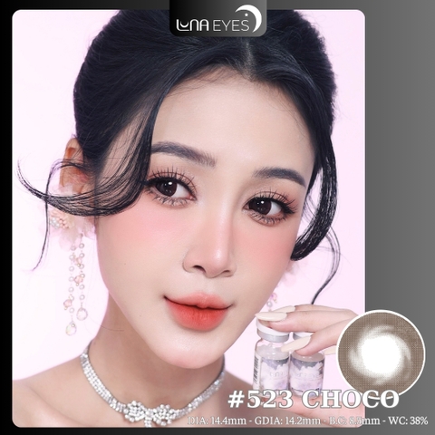 (Luna Eyes) 523 CHOCO - size to