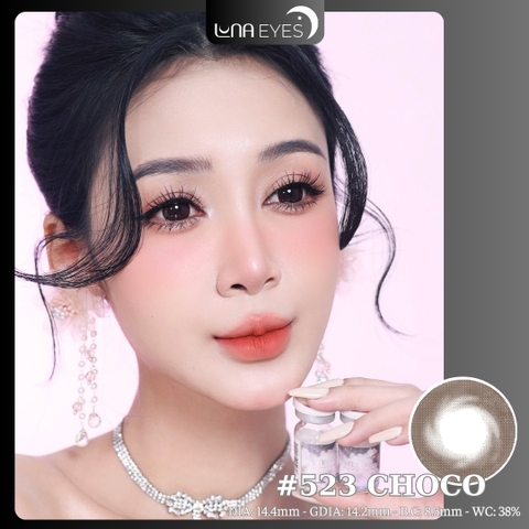 (Luna Eyes) 523 CHOCO - size to
