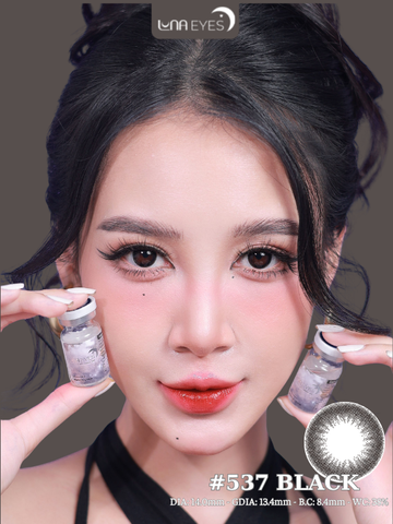 (Luna Eyes) 537 BLACK - size nhỏ