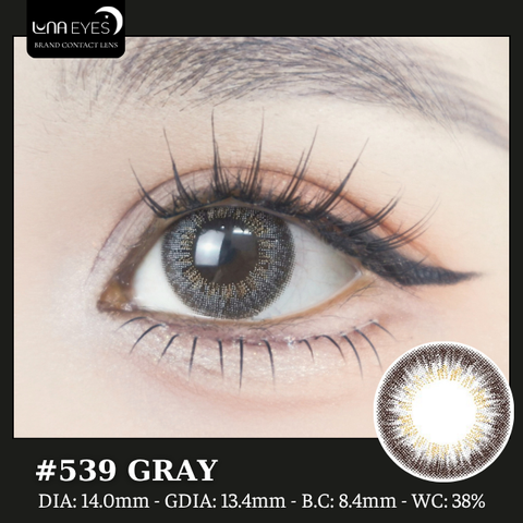 (quà tặng) 539 GRAY - size nhỏ