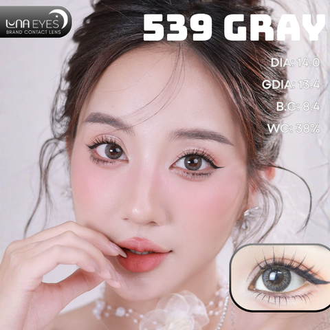 (quà tặng) 539 GRAY - size nhỏ