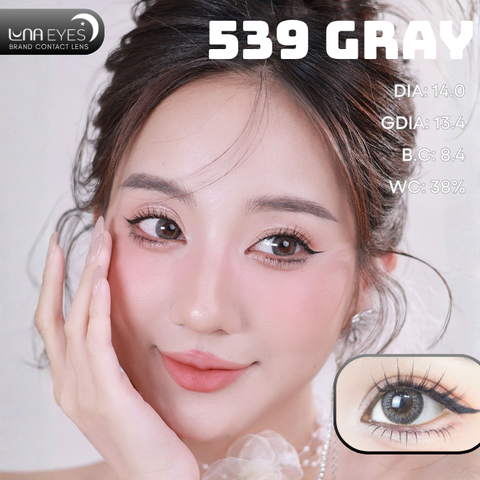 (quà tặng) 539 GRAY - size nhỏ