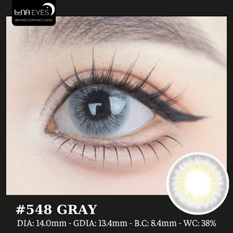 (Luna Eyes) 548 GRAY - size nhỏ
