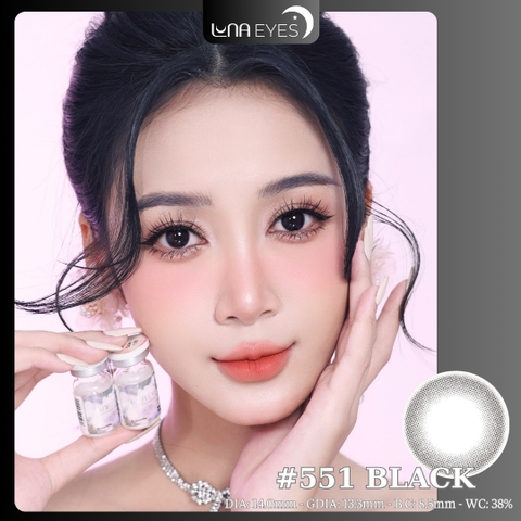 (Luna Eyes) 551 BLACK- size nhỏ