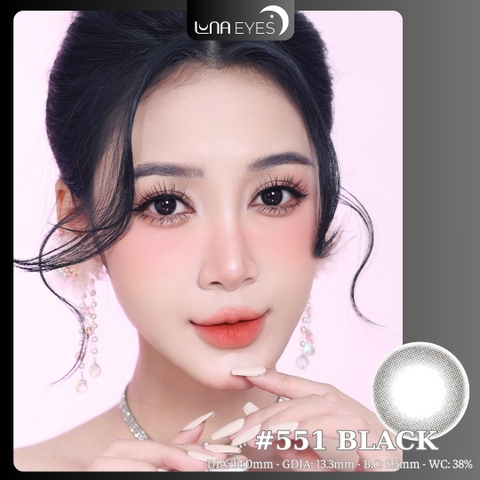 (Luna Eyes) 551 BLACK- size nhỏ