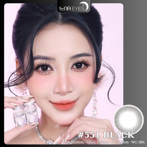 (Luna Eyes) 551 BLACK- size nhỏ