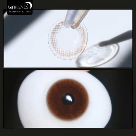 (Luna Eyes) 551 BROWN - size nhỏ