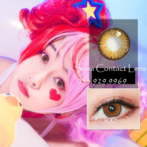 LENS cosplay + halloween (Kính áp tròng Maxiy Girl)