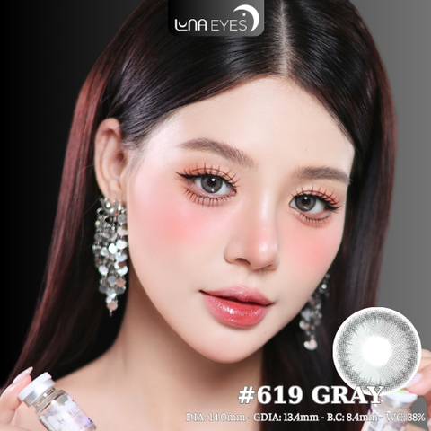 (Luna Eyes) 619 GRAY - size nhỏ