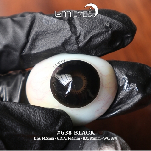 (Luna Eyes) 638 BLACK - size to