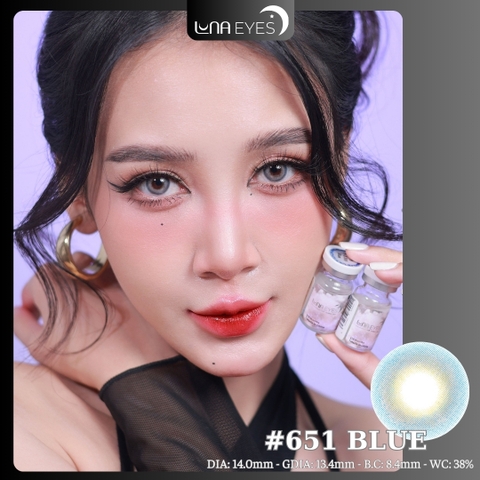 (Luna Eyes) 651 BLUE - size nhỏ