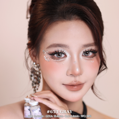 (quà tặng) 653 GRAY - size nhỏ