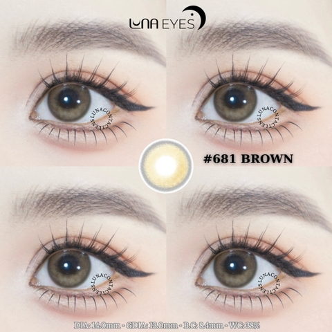PP 681 BROWN - size nhỏ