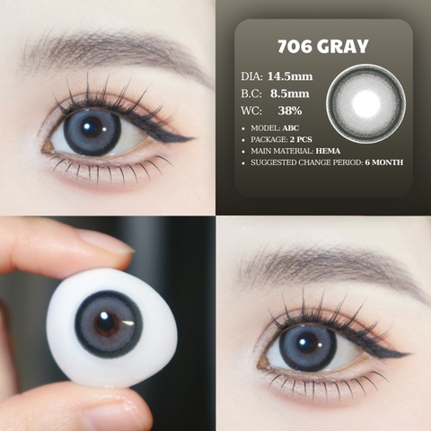 PP 706 GRAY - size lớn
