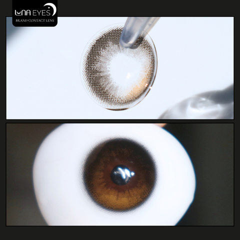 (Luna Eyes) 708 BROWN - size nhỏ