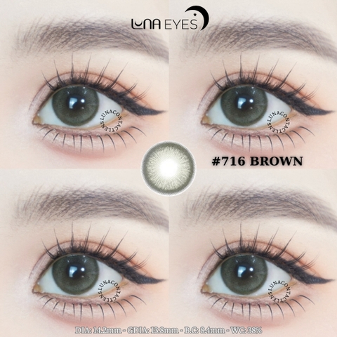 PP 716 BROWN - size vừa